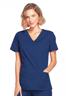 POLERA MUJER CHEROKEE WW CORE STRETCH 4728 NAVW
