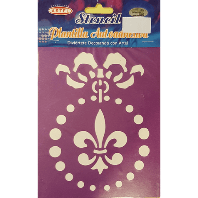 STENCIL AUTOADHESIVO ARTEL 13X16 CM