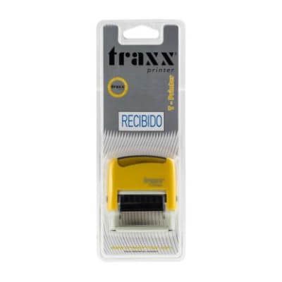 SELLO AUTOM.14X38mm RECIBIDO TRAXX