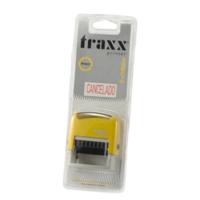 SELLO AUTOM.14X38mm CANCELADO TRAXX