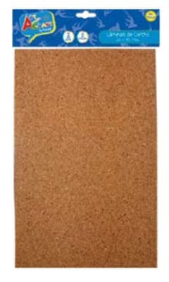 LAMINA CORCHO 2 UN. 20X30 CM. ART & CRAFT
