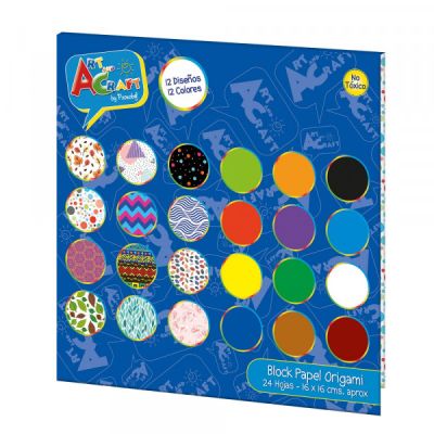 BLOCK ORIGAMI 24 HJS 12 COL 12 DIS 16 X 16 CMS