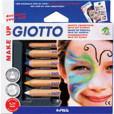 MAKE UP LAPIZ GIOTTO 6 U GLAM