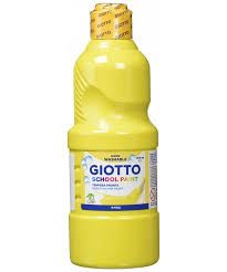 TEMPERA GIOTTO 500 ML AMARILLO