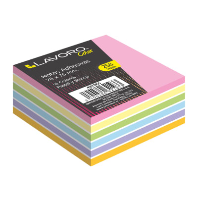 NOTA ADH 654 76X76 258H 6COL PASTEL/BLAN