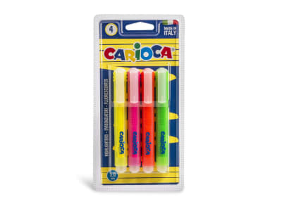 RESALTADORES 4 COLORES CARIOCA