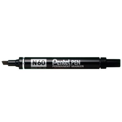 Marcador permanente PENTEL N60 negr bise