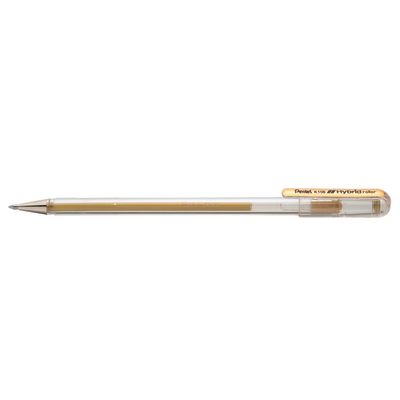 Roller HYBRID Gel Pentel Oro 0,8