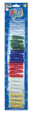 BOLSITAS CON FIGURAS MOSTACILLAS COLOR BASIC 20 UN. ART & CRAF
