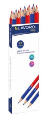 LAPIZ BICOLOR GRUESO CPO HEXAG LAVORO