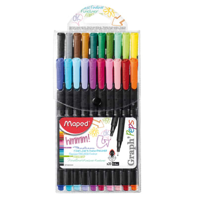 Fineliner Maped GRAPH PEPS  X 20