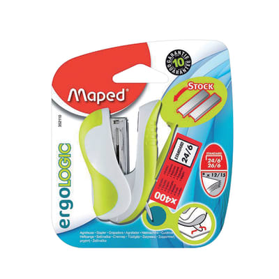 Bl.Mini Corchetera Maped Ergologic + Corchetes (color surtido)