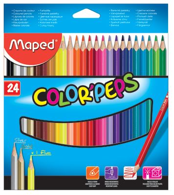 Est.24 Lapiz color Maped largos
