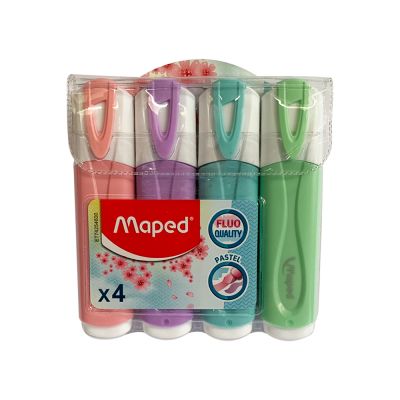 Est. Destacador FLUO PEP´S PASTEL x4