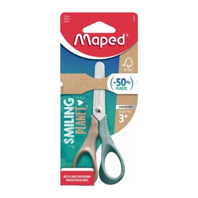 BL.Tijera Maped VIVOWOOD 12cm REFLEX 3D