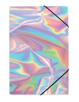 CARPETA C/ELASTICO ESTANDAR OF.CART. HOLOGRAFICA LAVORO