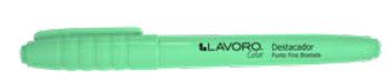 DESTACADOR BOLSILLO PTA.BISEL MENTA PASTEL 