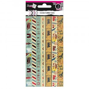 STICKERS PLANNER 2 HJS VIAJES DISEÑOS SURTIDOS