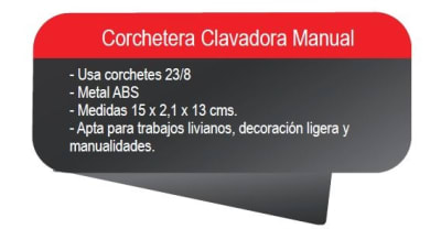 GRAPADORA CLAVADORA 23/08 NARANJA LAVORO