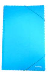 CARPETA PORTADOCUMENTOS C/ELASTICO OF AZUL PASTEL LAVORO