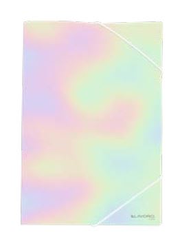 CARPETA PORTADOCUMENTOS C/ELASTICO A4 HOLOGRAFICA LAVORO
