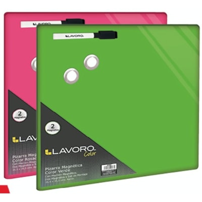 PIZARRA MAGNETICA VERDE 35.5X35.5CMS LAVORO