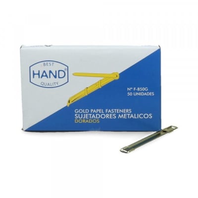 SUJETADOR FASTENER METAL DOR.50unidHAND