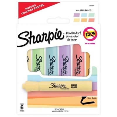 SHARPIE HL TANK 6CT NP ASST LA