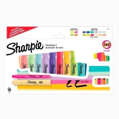 SHARPIE HL MIXED 16CT TANK+ POCKET