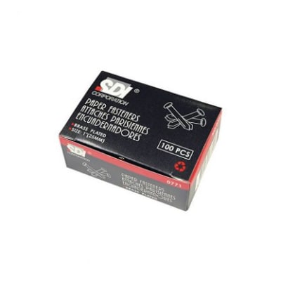 BROCHES DORADOS. T.25 mm SDI 100u