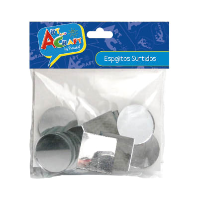 ESPEJITOS 10 UNIDADES 25MM SURTIDOS