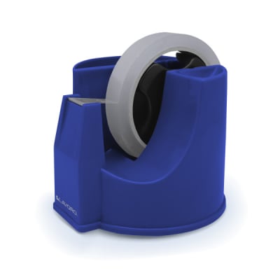 DISPENSADOR CINTA ADH. GRANDE ESCRITORIO PLAST DISEÑO AZUL LAVORO