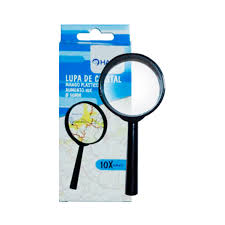 LUPA CRISTAL.DIAM.5 CMS..AUM.10x HAND