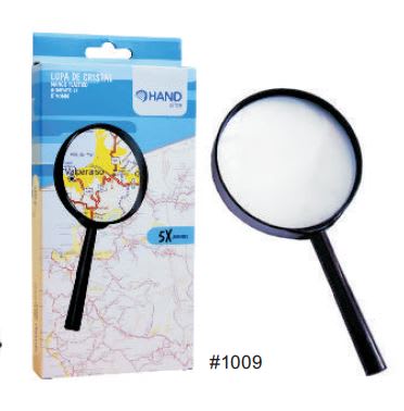 LUPA CRISTAL.DIAM.9 CMS..AUM.5xHAND