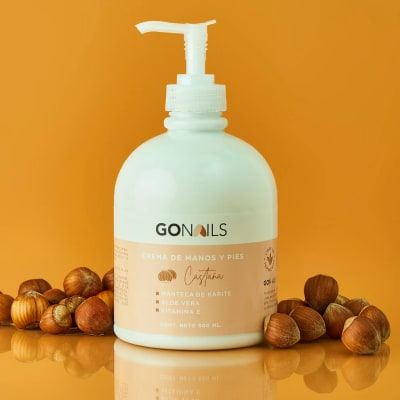 GO NAILS LOCION 500ML CASTANA