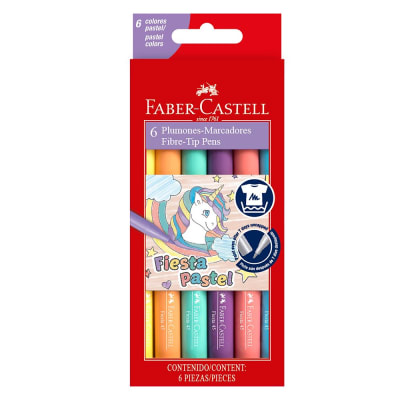 Marcador Fiesta 45 Pastel est ctn x6