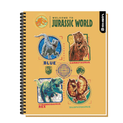 CUADERNO RHEIN UNIV JURASSIC WORLD 100HJ C7MM