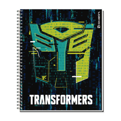 CUADERNO RHEIN UNIV TRANSFORMERS 100HJ C7MM