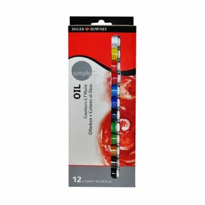SET SIMPLY OIL 12X12ML ROWNEY