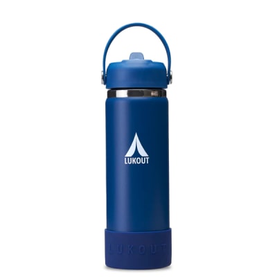 Botella Térmica Bombilla Ancha 591 ml Azul
