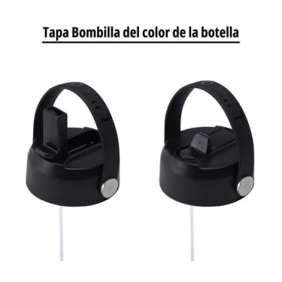 Botella Térmica Bombilla Ancha 591 ml Celeste