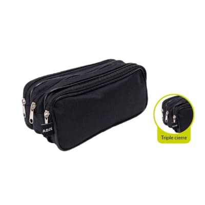 Estuche Escolar Triple Cierre (185) ADIX