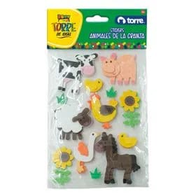 STICKERS ANIMALES SELVA TORRE