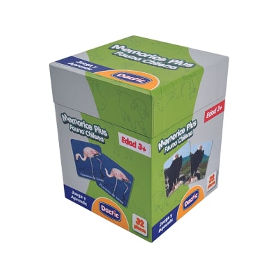 Memorice Plus Fauna Chilena Cartón (045) DACTIC 2