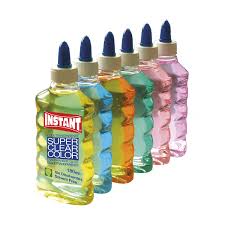 ADHESIVO TRANSPARENTE COLOR 180ml INSTANT