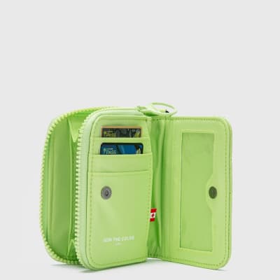 BUBBA BILLETERA ORIGINALS MATTE LIMA MINI