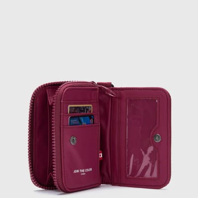 BUBBA BILLETERA ORIGINALS MATTE RUBY RED MINI