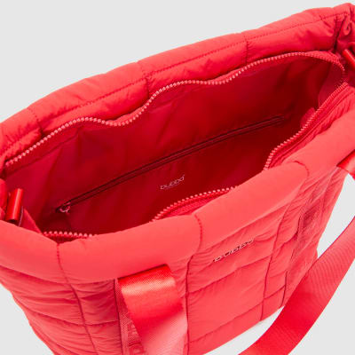BUBBA TOTE PUFFER RED