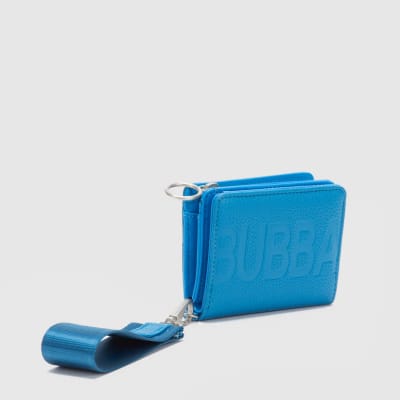 BUBBA BILLETERA CRAZY PU BLUE S