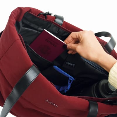 BUBBA TOTE PAIR TRAVEL RUBY RED